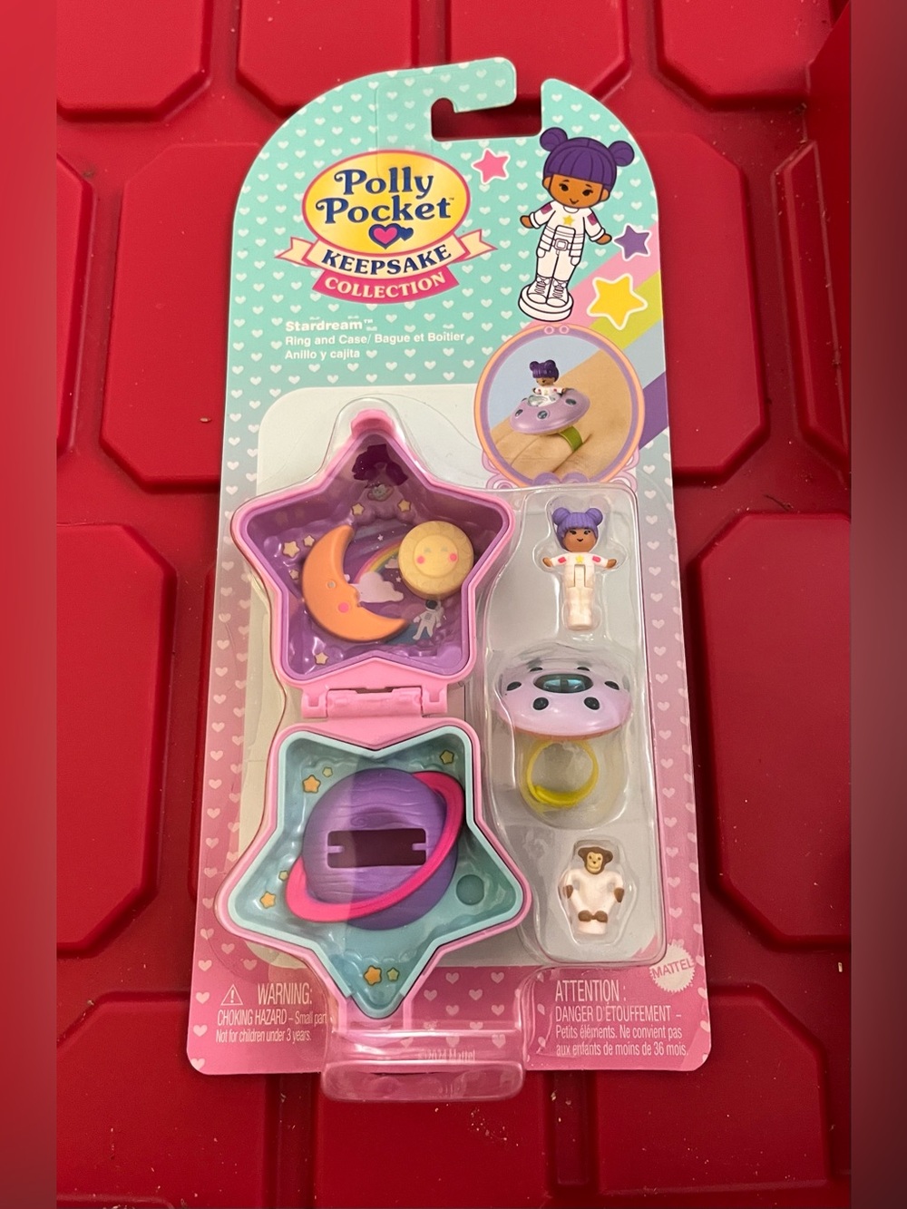 Polly Pocket Keepsake Collection Stardream Heritage Ring Box New